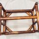 Ottoman bambou vintage