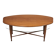 Scandinavian coffee table in teak & glass 1960 vintage