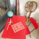 Ensemble bureau et chaise Formica enfant vintage