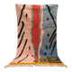 Handwoven, colorful pure wool rug, size 250 x 250 cm