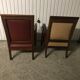 Pair of mahogany Empire Bergère armchair