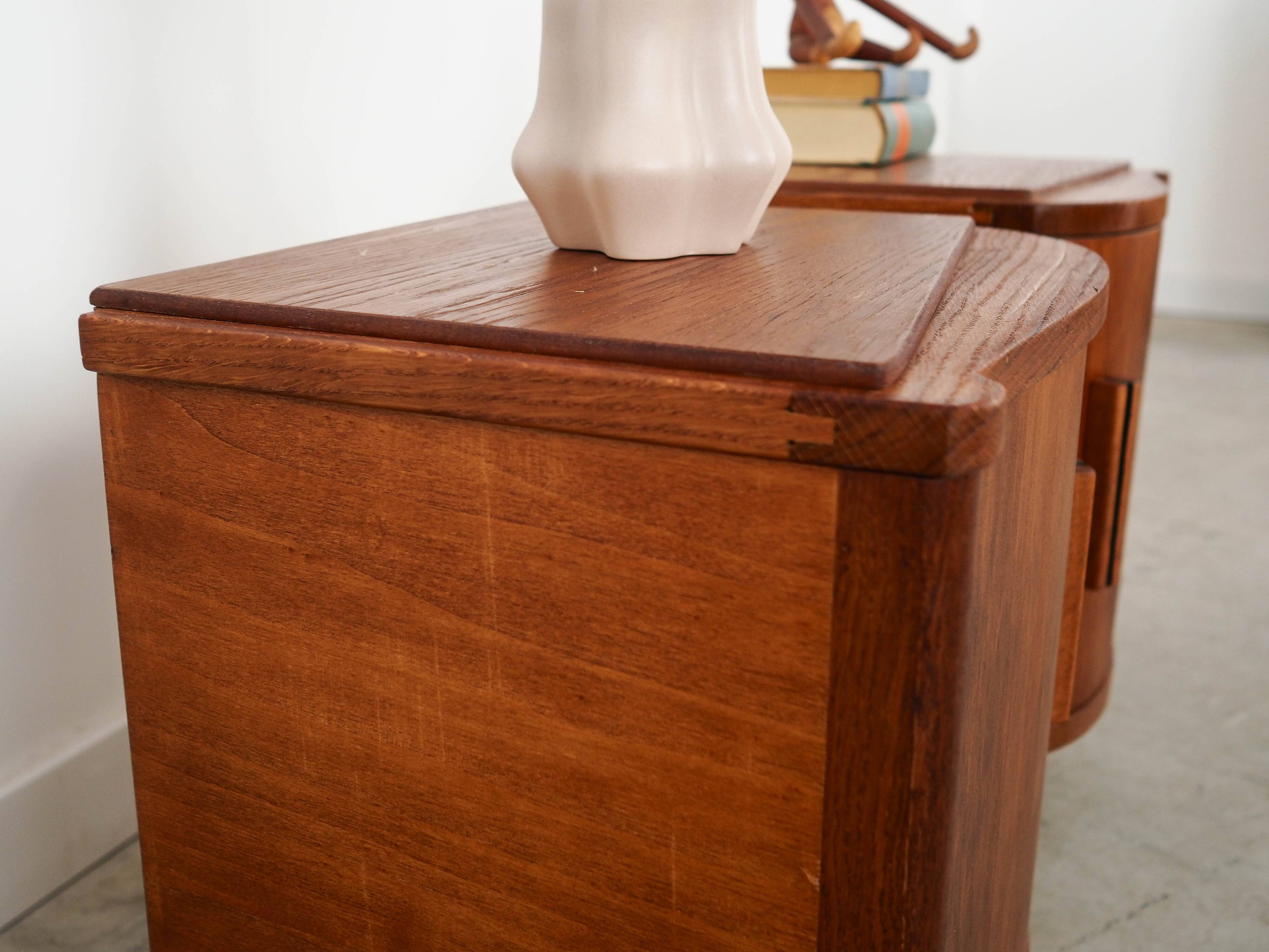 Set of bedside tables, Danish design, 1960s, made in Denmark
