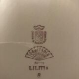Assiettes plates Lilitia Digoin-Sarreguemines