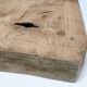 Cutting board XXL log early XXth H. 59 cm