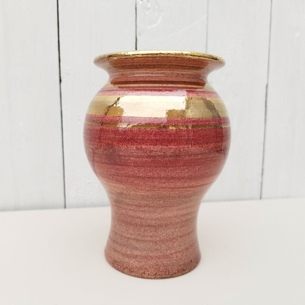 Georges Pelletier ceramic vase decoration