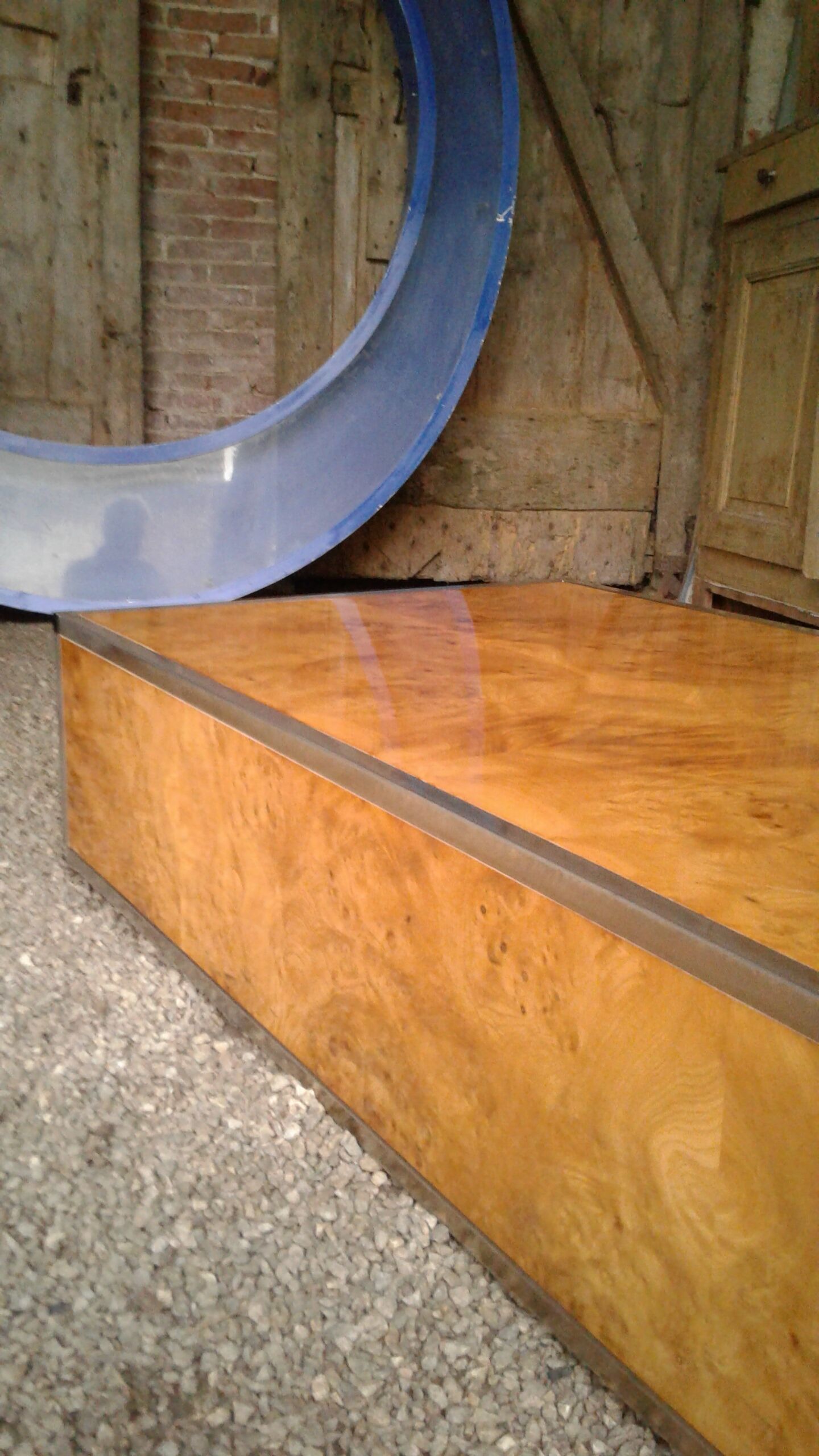 Coffee table Magnifier to Elm, 1970.