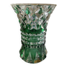 Vase cristal saint Louis émeraude