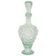Transparent Glass Genie Carafe with Stopper, 20th Century, Italy, 1960s