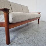 3-seater teak sofa by Juul Kristensen, 60s/70s