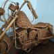 Rattan motorcycle Harley Davidson rattan