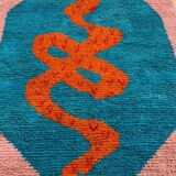 Berber Moroccan rug decorated 200cm x 300cm