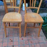 Lot de 8 chaises bistrot