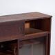 Antique Japanese display cabinet with sliding glass doors – Taishō–Shōwa period (circa 1920–1950)