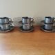 Set of 6 vintage Campana cups by Villeroy and Boch.