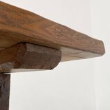 Monastery farm table in oak 1900