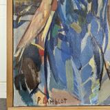 Tableau Scene of Life by Pierre Lamblot