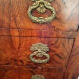 Commode restauration en noyer 4 tiroirs