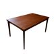 Table à manger extensible en teck, années 1960