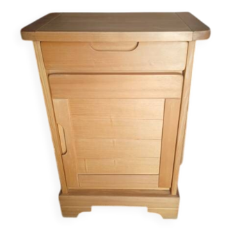 Buffet bois massif vintage années 1970