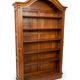 Gendarme hat library in solid oak, mid-20th century.