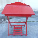 Folding vintage children's desk