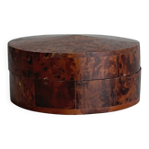 Vide poche en loupe de bois