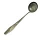 Borówka ladle, Art Nouveau / Art Deco, silver-plated brass, Norblin, Poland, 1920s.