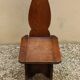 Rare 19th century oak Lorraine chair