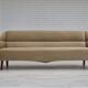 1960s, Danish design by Kurt Østervig for Rolschau Møbler, 3 seater sofa, model 57, original.
