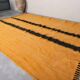 Tapis marocain orange miel 150/250cm