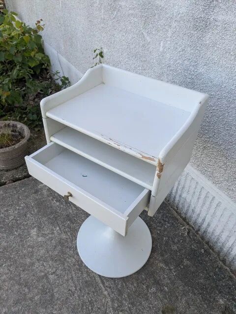 Vintage bedside table