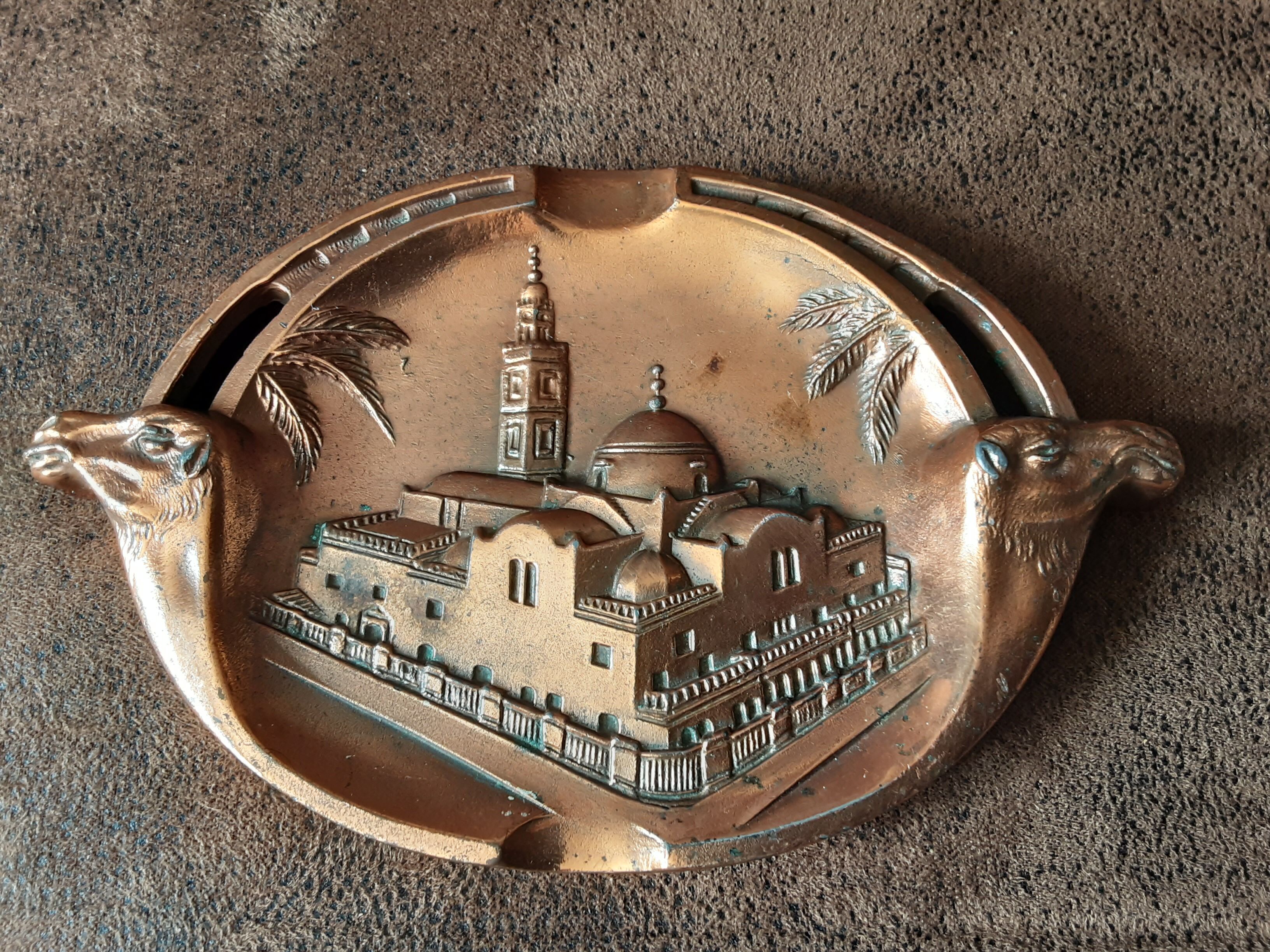Copper ashtray Algeria
