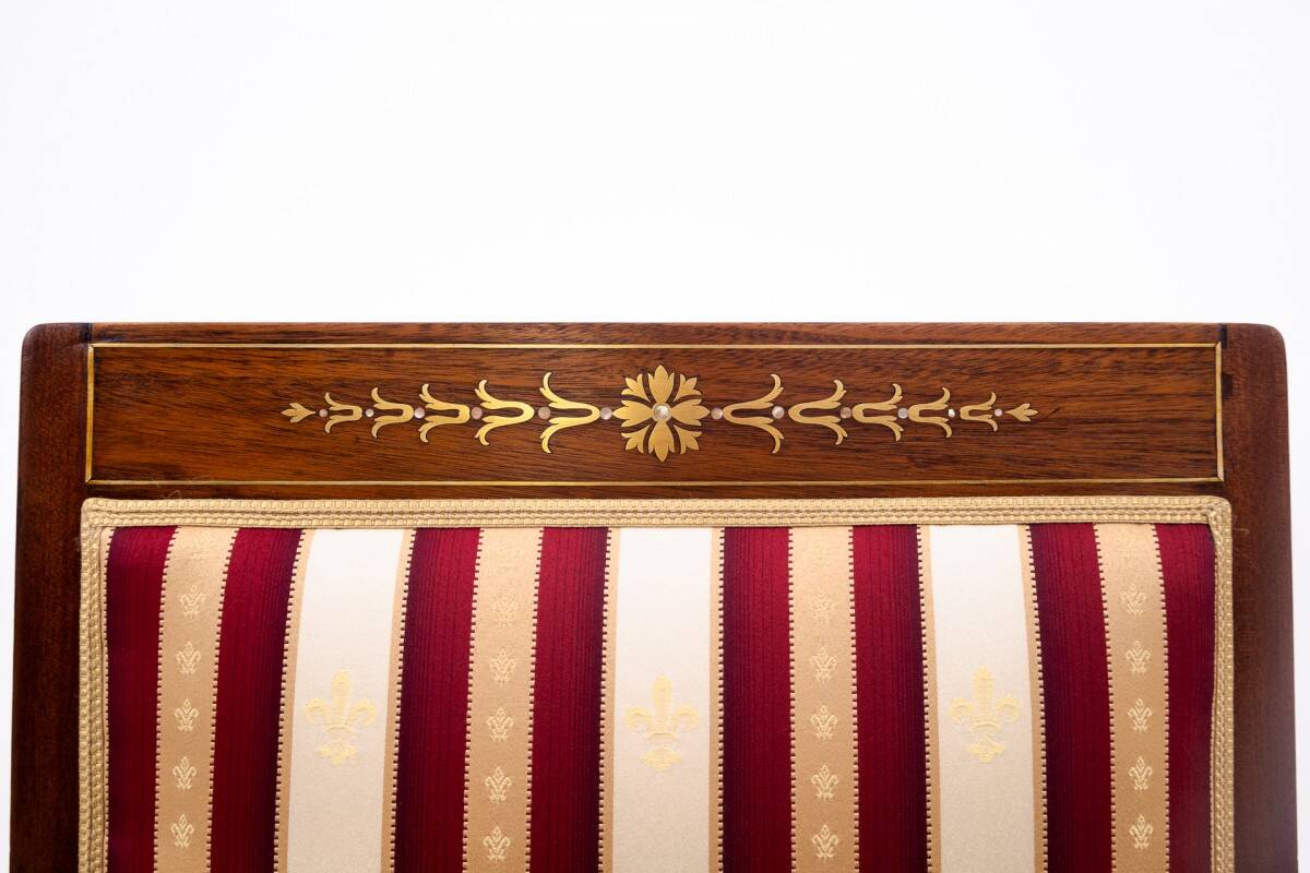 Antique living room set from the end of the 19th century.