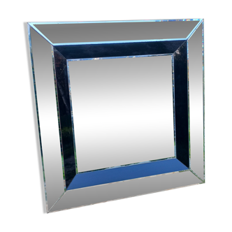 70s/80s design mirror made in Belgium