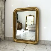 Louis-Philippe antique gilded mirror 19th century