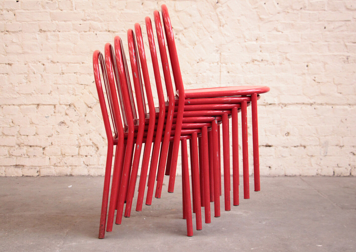 8 chairs Robert Mallet Stevens