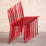 8 chairs Robert Mallet Stevens