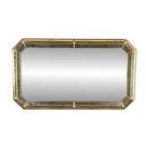 Grand miroir rectangulaire biseauté, XXe siècle