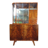 Renovated art deco highboard, Poland 1940