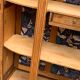 Parisian art deco wardrobe solid raw oak 1930