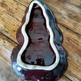 Vallauris-style leaf ceramic