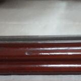Louis Philippe mirror, mahogany, gendarme hat