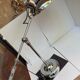 Vintage 90s chrome articulated interior lamp