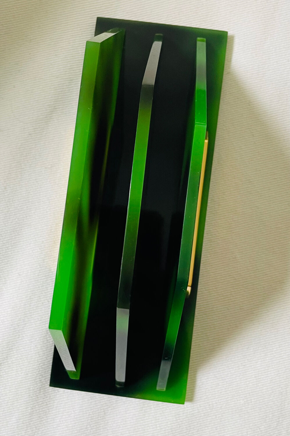 Mail rack tortoiseshell gold starry