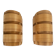 Pair of V155 wall lights in pine by Hans-Agne Jakobsson, Sweden, 1960.