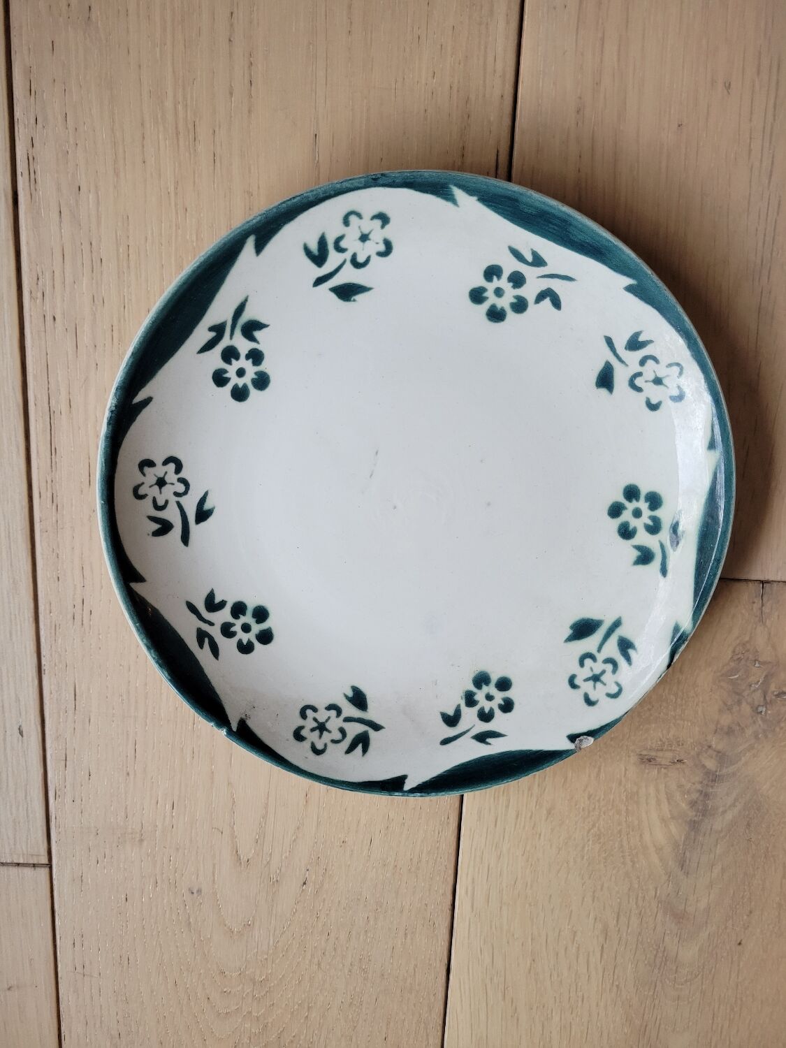 Small plate Avila Digoin Sarreguemines