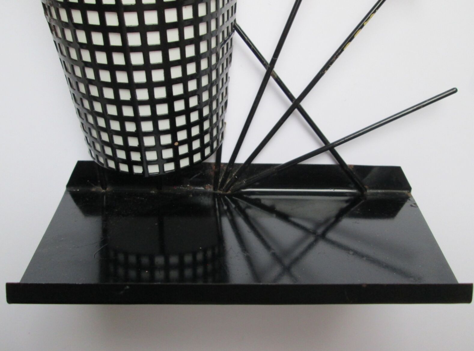 Vintage 1950s Dutch design table lamp