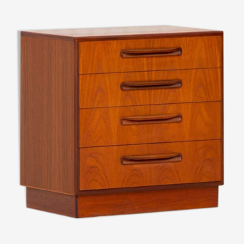 Scandinavian chest of drawers, vintage 1960