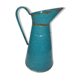 Broc enamelled blue