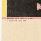 Hermann Hesse by Andy Warhol